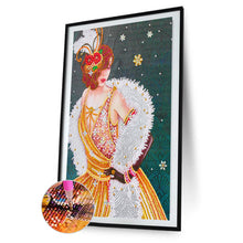 Load image into Gallery viewer, Diamond Painting - Special Shaped - Modern Lady
