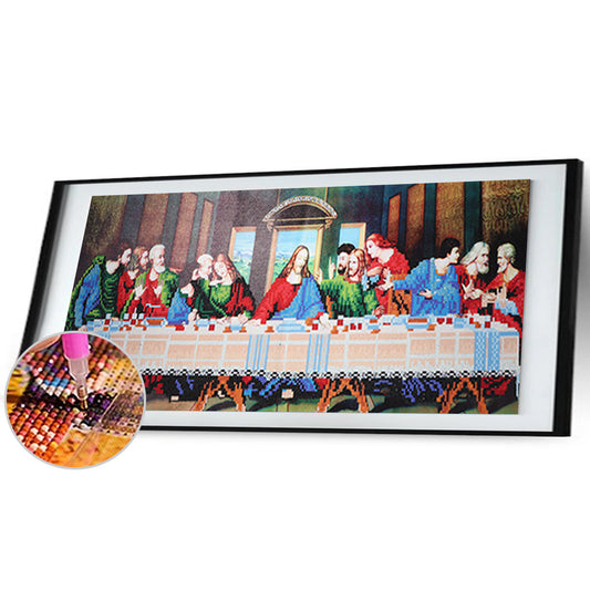 Diamond Painting - Partial Special Shaped - The Last Supper (40*80cm)