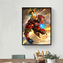 Load image into Gallery viewer, Diamond Painting - Full Round - Marvel Iron Man (30*40CM)
