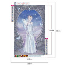 Load image into Gallery viewer, Diamond Painting - Full Round - Butterfly angel (30*45CM)
