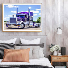 Load image into Gallery viewer, Vehicle in Farm 40*30cm(canvas) full round drill diamond painting
