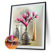 Load image into Gallery viewer, Flower Vase A 30*40cm(canvas) full round drill diamond painting
