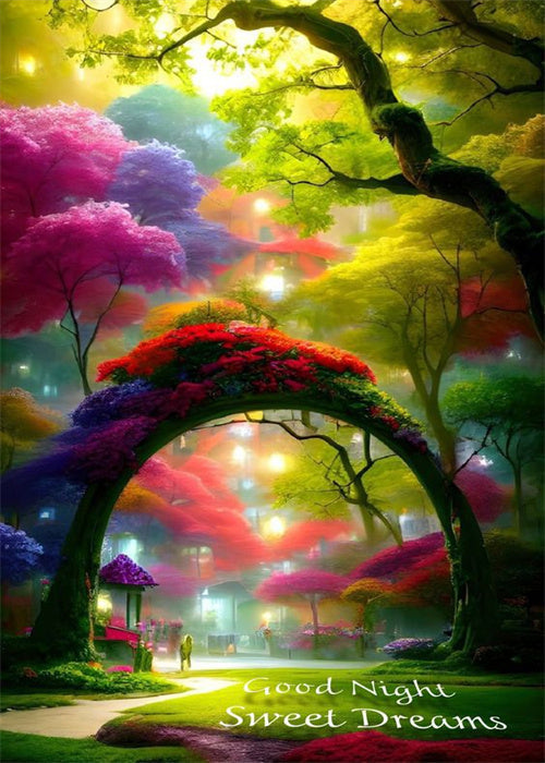 AB Diamond Painting - Full Round - scenery (40*50CM)