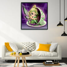 Load image into Gallery viewer, Big Eyes Elf 30*30cm(canvas) full round drill diamond painting
