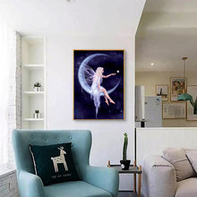Load image into Gallery viewer, Sprite Angel 30*40cm(canvas) full round drill diamond painting
