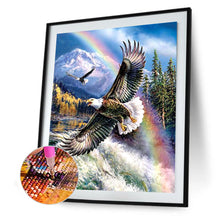Load image into Gallery viewer, Flying Eagle 30*40cm(canvas) full square drill diamond painting
