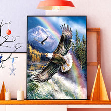 Load image into Gallery viewer, Flying Eagle 30*40cm(canvas) full square drill diamond painting
