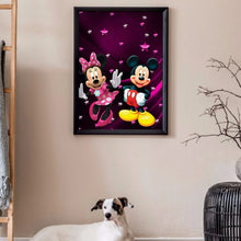 Load image into Gallery viewer, Cartoon Mouse 30*40cm(canvas) full round drill diamond painting
