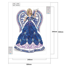 Load image into Gallery viewer, Diamond Painting - Full Special Shaped - Wing Dress Beauty (30*40cm)
