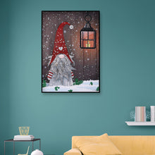 Load image into Gallery viewer, Heart Gnome 30*40cm(canvas) beautiful special shaped drill diamond painting
