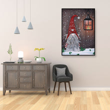 Load image into Gallery viewer, Heart Gnome 30*40cm(canvas) beautiful special shaped drill diamond painting
