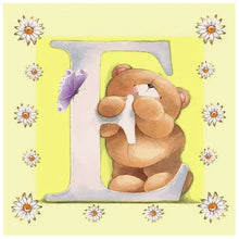 Load image into Gallery viewer, Letter Bear Cartoon 30*30cm(canvas) full round drill diamond painting

