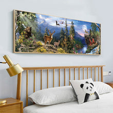 Load image into Gallery viewer, Diamond Painting - Full Square - Reindeer Wolf (90*30cm)
