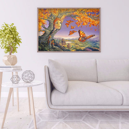 Goddess 50*40CM(Canvas) Full Round Drill Diamond Painting