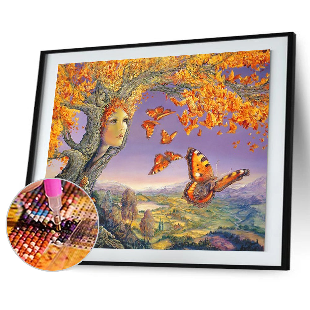 Goddess 50*40CM(Canvas) Full Round Drill Diamond Painting