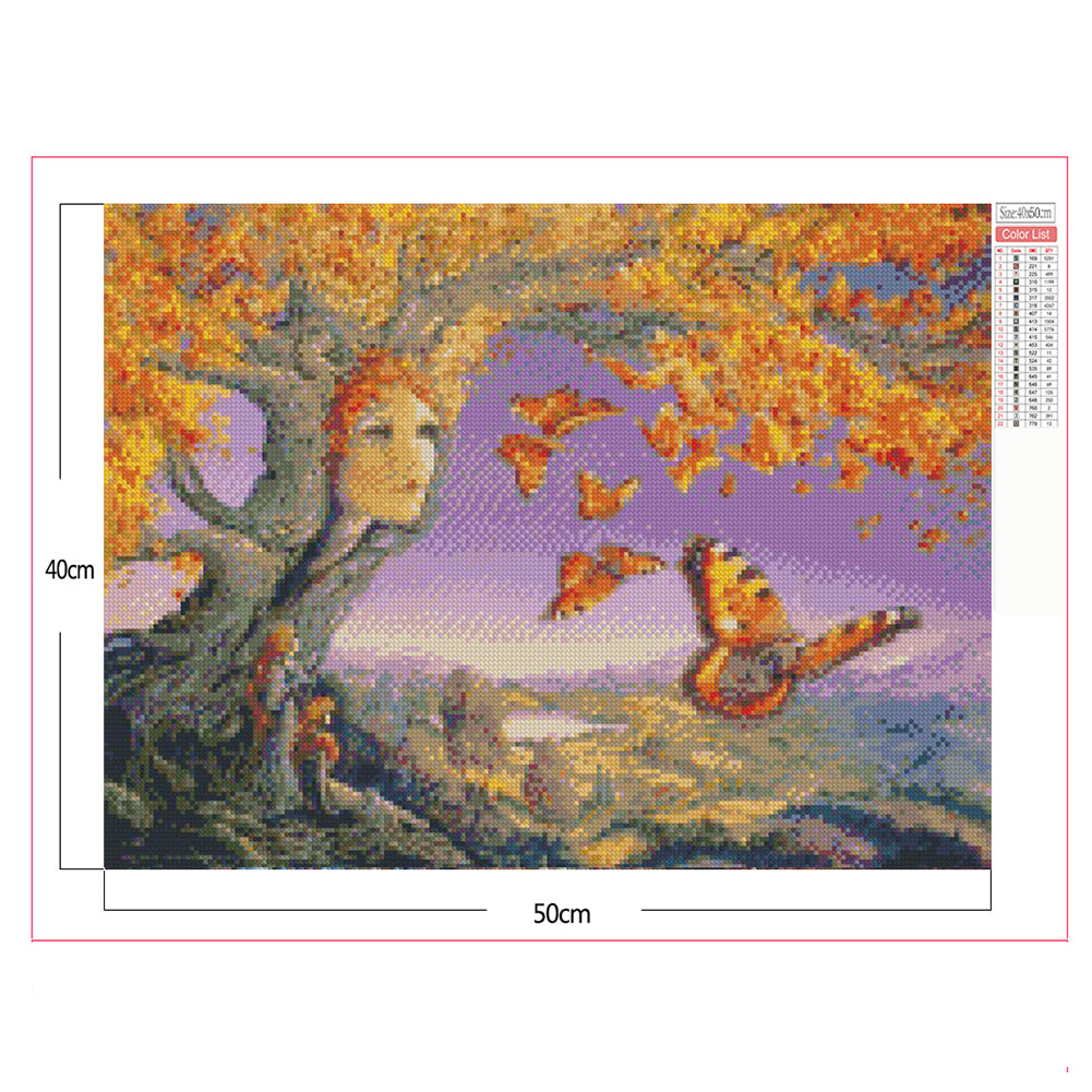 Goddess 50*40CM(Canvas) Full Round Drill Diamond Painting