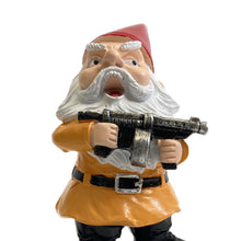 Load image into Gallery viewer, 3D Dwarf Sculpture Garden Take Gun Gnome Resin Doll Figurines Decoration
