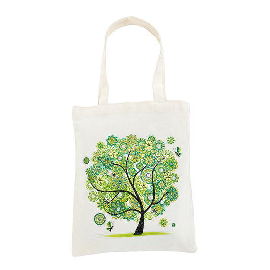 Diy Diamond Painting Handbag Reusable Shoulder Shopping Tote (Bb001 Spring)