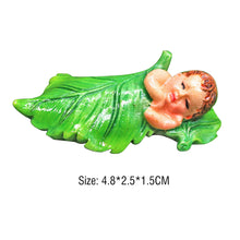 Load image into Gallery viewer, Micro Landscape Cute Fairy Baby Figurine Simulation Succulents Resin Craft
