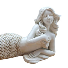Load image into Gallery viewer, Resin Mermaid Figurine Statue Room Garden Office Master Gift Yard Decor
