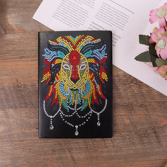 DIY Special Shaped Diamond Painting 50 Page Notebook Diary Book Kit