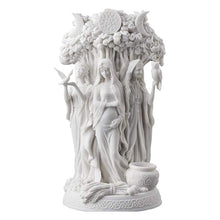 Load image into Gallery viewer, Celtic Dandu Triple Goddess Figurine Hope Honor Harvest Resin Greek Statue

