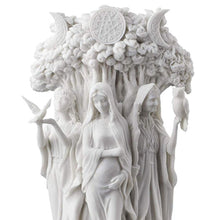 Load image into Gallery viewer, Celtic Dandu Triple Goddess Figurine Hope Honor Harvest Resin Greek Statue
