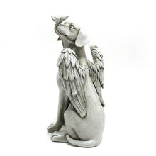 Load image into Gallery viewer, Cartoon Angel Dog Statue Art Sculpture Garden Landscape Resin Ornaments

