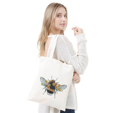 Load image into Gallery viewer, DIY Bee Diamond Painting Shopping Tote Bags Mosaic Kit Art Drawing (BB013)
