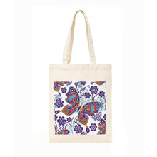 Load image into Gallery viewer, DIY Butterfly Diamond Painting Shopping Tote Bag Mosaic Kit Drawing (BB016)
