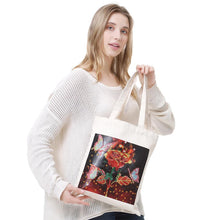 Load image into Gallery viewer, DIY Rose Diamond Painting Shopping Tote Bags Mosaic Kit Art Drawing (BB020)
