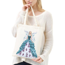 Load image into Gallery viewer, DIY Angel Diamond Painting Shopping Tote Bag Mosaic Kit Art Drawing (BB027)
