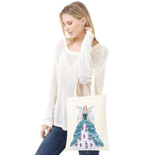 Load image into Gallery viewer, DIY Angel Diamond Painting Shopping Tote Bag Mosaic Kit Art Drawing (BB027)
