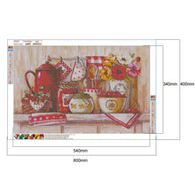 Load image into Gallery viewer, Diamond Painting - Full Round - Cupboard Parrotttern (60*40cm)
