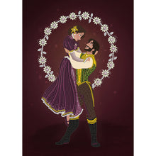 Load image into Gallery viewer, Diamond Painting - Partial Special Shaped - Prince and princess (30*40cm)

