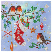 Load image into Gallery viewer, Diamond Painting - Partial Special Shaped - Christmas (30*30cm)
