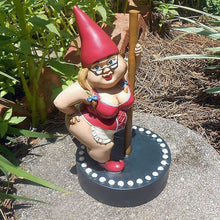 Load image into Gallery viewer, Pole Dance Gnomes Figurine Garden Landscape Resin Dwarf Sculpture Art Decor
