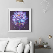 Load image into Gallery viewer, Diamond Painting - Partial Special Shaped - Lotus (30*30cm)
