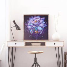 Load image into Gallery viewer, Diamond Painting - Partial Special Shaped - Lotus (30*30cm)

