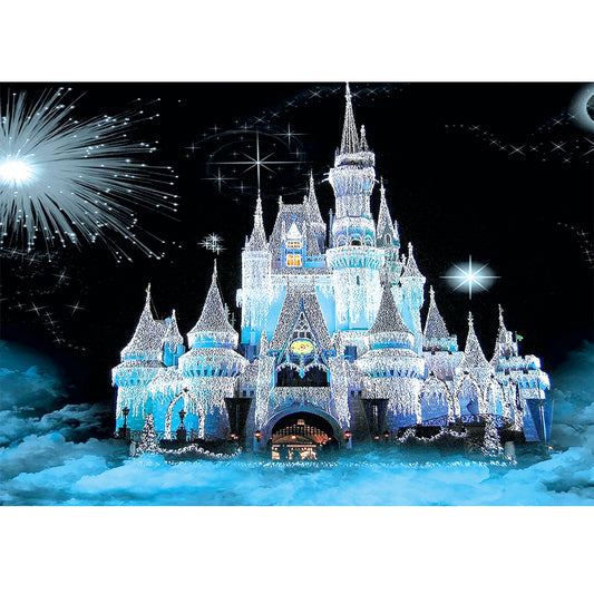 Diamond Painting - Partial Special Shaped - Castle (40*30cm)