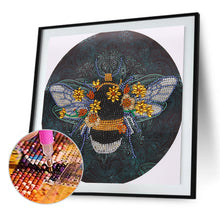Load image into Gallery viewer, Diamond Painting - Partial Special Shaped - Bee (30*30cm)
