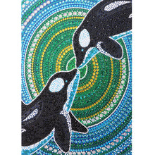 Load image into Gallery viewer, Diamond Painting - Full Crystal Rhinestone - Dolphin (30*40cm)
