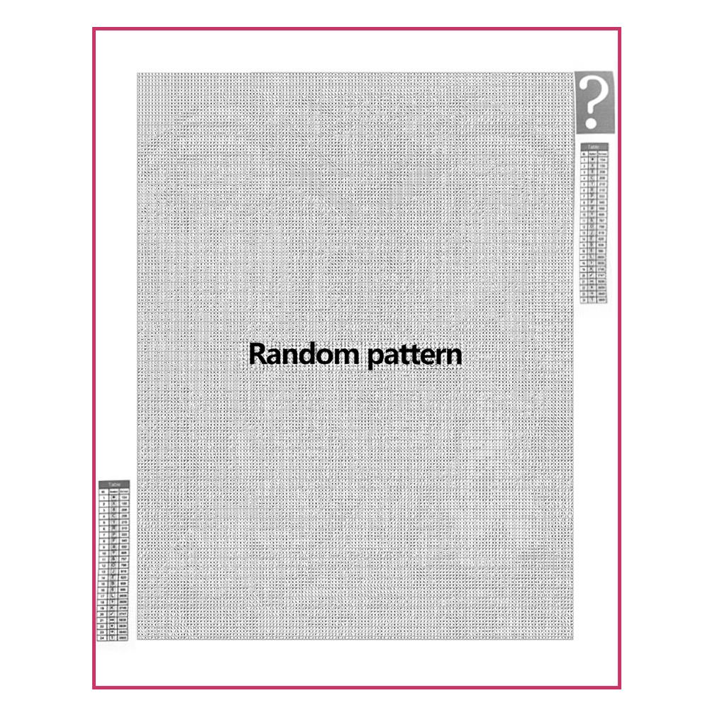 Mysterious Random Pattern 40*50cm(canvas) full square drill diamond painting