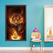 Load image into Gallery viewer, Diamond Painting - Full Round - Parrotttern Fire Tiger (40*80cm)
