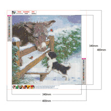 Load image into Gallery viewer, Diamond Painting - Full Round - Donkey (40*40cm)
