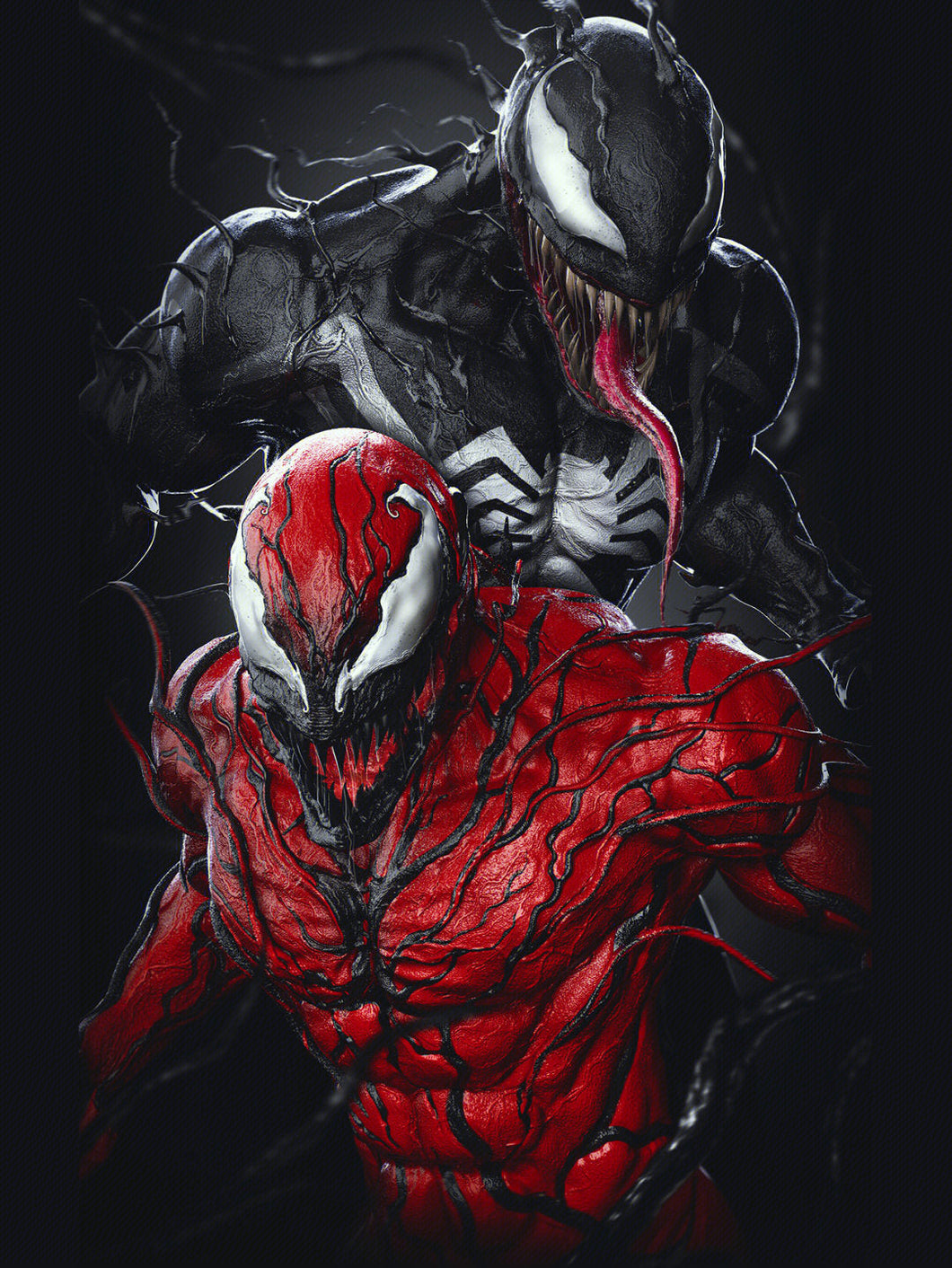 AB Diamond Painting - Full Round - Marvel Venom (40*53cm)