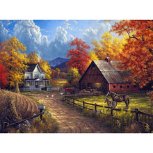 Load image into Gallery viewer, Diamond Painting - Full Round - Parrotttern Rural House (40*30cm)
