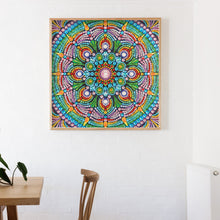 Load image into Gallery viewer, Diamond Painting - Partial Special Shaped - Mandala Flower (30*30cm)
