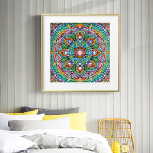 Load image into Gallery viewer, Diamond Painting - Partial Special Shaped - Mandala Flower (30*30cm)
