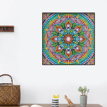 Load image into Gallery viewer, Diamond Painting - Partial Special Shaped - Mandala Flower (30*30cm)
